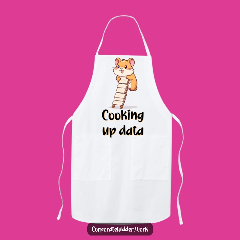 Funny Hamster Chef Apron: Diligent Climber, Perfect Funny Gift for Cooks