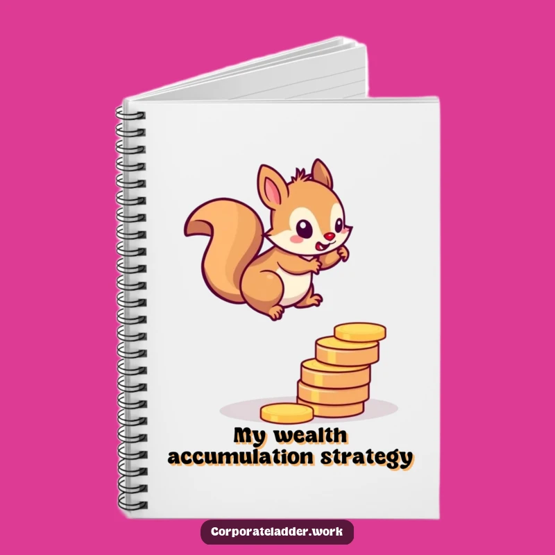 Funny Squirrel Planner Notebook: Determined Climber, Perfect Funny Gift Ideas